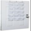 Simple Houseware 2-Pack Clear Over the Door Hanging Pantry Organizer (52" x 18") with 15 Pockets Each, Cabinet Hanging Storage for Kitchen view 3