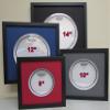 12" Drum Head Display Frame Set Black Frame Easy Mount (Black Matting) view 2