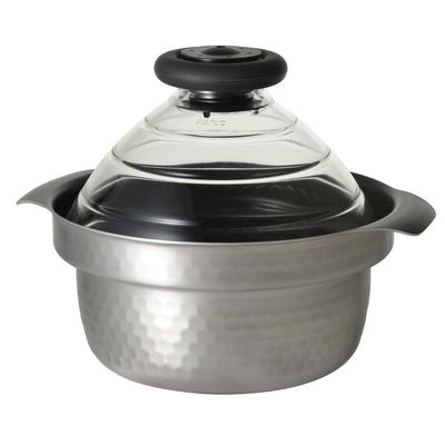 HARIO GIS-200 See Through Lid, One Size, Transparent