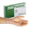 AmerCare Polycast Textured Powder Free Gloves, Large, Case of 1000 view 1