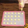 Aprince 2 Pack of Silicone Baking Mats Silicone Pastry Mat,Non-stick Baking Mat Pink 16.5x11.8x0.09 inch Silicone Mat Silicon Baking Mat Set Baking Mats Silicon Mats for Baking mats non stick silicone view 2