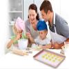 Aprince 2 Pack of Silicone Baking Mats Silicone Pastry Mat,Non-stick Baking Mat Pink 16.5x11.8x0.09 inch Silicone Mat Silicon Baking Mat Set Baking Mats Silicon Mats for Baking mats non stick silicone view 3