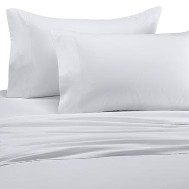 800 Thread Count Four (4) Piece Olympic Queen Size White Solid Bed Sheet Set, 100% Egyptian Cotton, Premium Hotel Quality