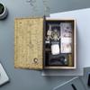 Barska Antique Map Book Safe with Key Lock  Hidden Diversion Lock Box with Magnetic Closure  Concealed Steel Compartment for Cash, Jewelry, and Valuables  Home or Office Security view 4