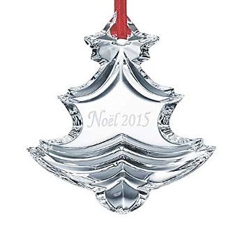 Baccarat 2015 Annual Edition Noel Ornament, Clear