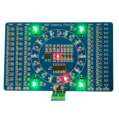 Gikfun Soldering Practice DIY Kit, SMD SMT Welding Practice Soldering Skill Training Board EK7026