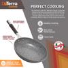 DaTerra Cucina - 9.5" Nonstick Ceramic Frying Pan - Made in Italy, Oven Safe and Compatible with Gas, Induction and Electric Stovetops - High Heat Resistant Nonstick Cookware, Dishwasher Safe view 2