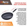DaTerra Cucina - 9.5" Nonstick Ceramic Frying Pan - Made in Italy, Oven Safe and Compatible with Gas, Induction and Electric Stovetops - High Heat Resistant Nonstick Cookware, Dishwasher Safe view 4