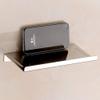 Aothpher Wall Mounted Stainless Steel Bathroom Toilet Phone Holder Shelf,Chrome Mirror Polished and Anti-Slip Style view 2