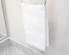 CleverDelights White Linen Hemstitched Hand Towels - 6 Pack - 14" x 22" - Fingertip Towel view 3
