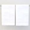 CleverDelights White Linen Hemstitched Hand Towels - 6 Pack - 14" x 22" - Fingertip Towel view 4