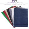 CleverDelights Natural Linen Hemstitched Hand Towels - 6 Pack - 14" x 22" - 100% Linen view 4