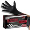 Venom Steel Industrial Nitrile Gloves, 6 mil, 2 Layer Rip Resistant, One Size Fits Most, 100 Count view 1