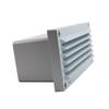 Simes Lighting S.4509 Brique Rectangular Wall Mount Recessed Luminaire Light, Aluminum Die Cast Construction, Step Light, Landscape Lighting, Path Lighting, Made in Italy, Grey Finish view 2