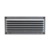 Simes Lighting S.4509 Brique Rectangular Wall Mount Recessed Luminaire Light, Aluminum Die Cast Construction, Step Light, Landscape Lighting, Path Lighting, Made in Italy, Grey Finish view 3