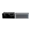 Simes Lighting S.4509 Brique Rectangular Wall Mount Recessed Luminaire Light, Aluminum Die Cast Construction, Step Light, Landscape Lighting, Path Lighting, Made in Italy, Grey Finish view 4