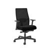 HON Ignition 2.0 Mid Back Task Chair, Advanced Synchro-Tilt Control, Office Chair with Lumbar Support, Height and Width Adjustable Arms, Black Frame, Black view 1