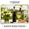 Repour Wine Saver - Wine Preserver and Stopper - Removes Harmful Oxygen from your Wine Simply and Effectively - Indigo Blue 4 Pack view 4