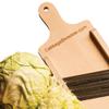 Wooden Cabbage Shredder, Vegetable Slicer for Food Preparation, Sauerkraut, Coleslaw, Salads. Pre-Oiled. Three Blades. A Cut Resistant Glove. view 1