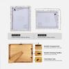 Handicrafts Home 8x10 Picture Frame Mother of Pearl Collection, Handcrafted Photo Frame, Small Picture Frame for Living Room, Wall Decor, Office Desk Decor, Vintage Picture Frames, Gift for her, Thanksgiving gift for friends & Family view 2