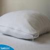 Set of 2 Standard Size SureGuard Pillow Protectors - 100% Waterproof, Bed Bug Proof, Hypoallergenic - Premium Zippered Cotton Covers - Smooth view 2