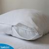 Set of 2 Standard Size SureGuard Pillow Protectors - 100% Waterproof, Bed Bug Proof, Hypoallergenic - Premium Zippered Cotton Covers - Smooth view 3
