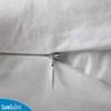 Set of 2 Standard Size SureGuard Pillow Protectors - 100% Waterproof, Bed Bug Proof, Hypoallergenic - Premium Zippered Cotton Covers - Smooth view 4