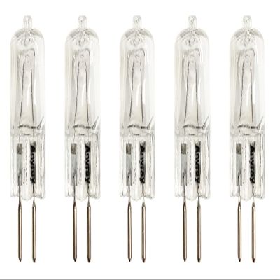 Anyray A1600Y (5)-Bulbs 20W GX6.35 20 Watt GY6.35 120V 20W 110 Volt 20Watt Bi Pin T4 G6.35 Light Bulb