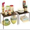 Deco Brothers Expandable Cabinet Shelf Organizer for Kitchen Cabinet and Counter, Bronze view 1