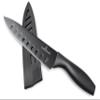 Culina 8-Inch Nonstick Carbon Steel Sushi Knife with Sheath, Black view 3