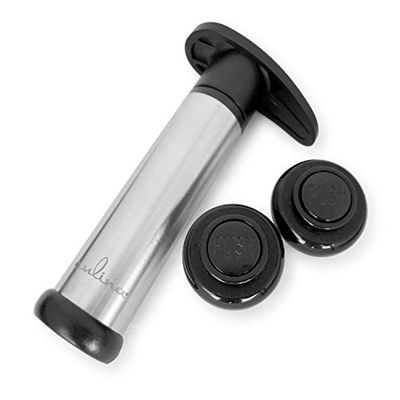 Culina Wine Saver Vacuum Pump and 2 Stoppers Set. Preserve Wine