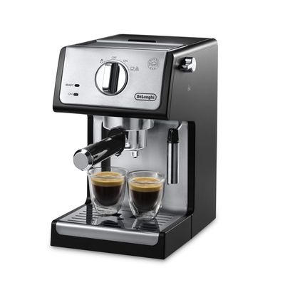 De'Longhi 15-Bar Pump Espresso Machine with Milk Frother & Temperature Control - Compact Home Barista Coffee Maker for Espresso, Latte, Cappuccino & Iced Coffee, Easy to Clean Design