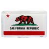 California Flag Acrylic Small Fridge Collector's Souvenir Magnet 2" X 1.25" view 1