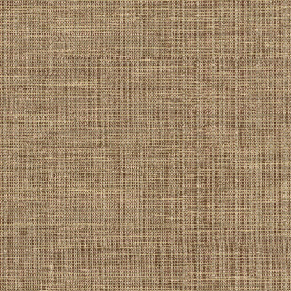 Chesapeake MAN01695 Kent Faux Grasscloth Wallpaper, Red