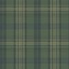 Chesapeake MAN330212 Austin Plaid Wallpaper, Green view 1