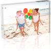 TWING Acrylic Frame 4x6,Magnet Double Sided Picture Frame,12 + 12MM Plexiglass Clear Picture Frames Desktop Acrylic Photo Frame 6 by 4,Gifts Ideal view 1