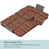 Chicago Metallic Professional Slice Solutions Brownie Pan, 9-Inch-by-13-Inch - , Dark Gray view 3