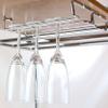 Deco Brothers 2PK Single Rail Wine Glass Stemware Rack Holder, Chrome view 1