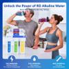 Express Water 10 Stage Reverse Osmosis Alkaline Water Filtration System - Under Sink Water Filter with Faucet and Tank, 100 GPD view 2