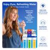 Express Water 10 Stage Reverse Osmosis Alkaline Water Filtration System - Under Sink Water Filter with Faucet and Tank, 100 GPD view 3