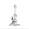 Vagabond House Olive Cheese Martini Olive Cocktail Stainless Steel Pick Set Skewer Fruit Toothpicks(Set of 6) - Silver Color 4 inch Tall view 3