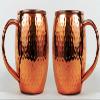 Hammered Copper Barrel Mug for Moscow Mules Size 16 Oz Set Of-2 by CGP view 1