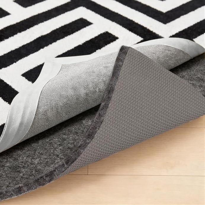 GORILLA GRIP Felt with Rubber Stay in Place Slip Resistant Rug Pad, 1/4 inch Thick, 2x4 FT Protective Padding Under Area Rugs, Cushioned Gripper Pads, Carpet Runners, Hardwood Floors Protection