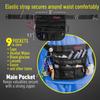 Nursingtools Kangapak Nurse Fanny Pack Multi Compartment Waist Organizer Tool Bag for Students, Practitioners & Medical Professionals (Seal Gray) view 2