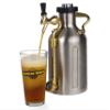 GrowlerWerks uKeg Carbonated Growler-Great Gift for Beer Lovers, 64 oz, Stainless Steel view 4
