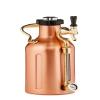 GrowlerWerks uKeg Carbonated Growler-Great Gift for Beer Lovers, 64 oz, Copper view 1