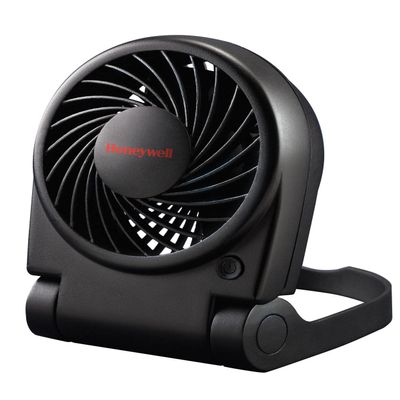 Honeywell HTF090B Turbo On-the-Go Personal Fan, Black  Small Portable Fan for Travel