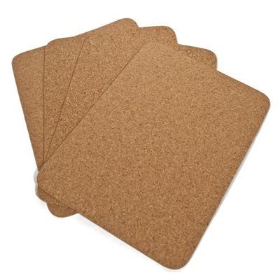 Plain Table Mat - Rectangle, 400 X 300 X 3MM by Cleverbrand