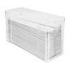 Kantek Acrylic C-Fold Dispenser, Clear view 1