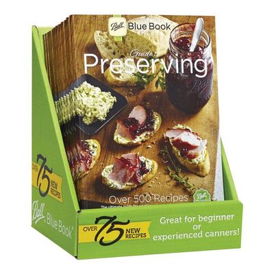 Ball 1440021411 Blue Book Guide To Preserving 37th Edition Cook Book